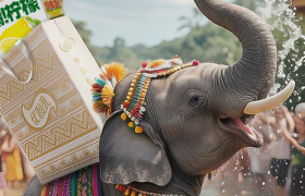 优酸乳空降西双版纳，发出「酸爽攻击」