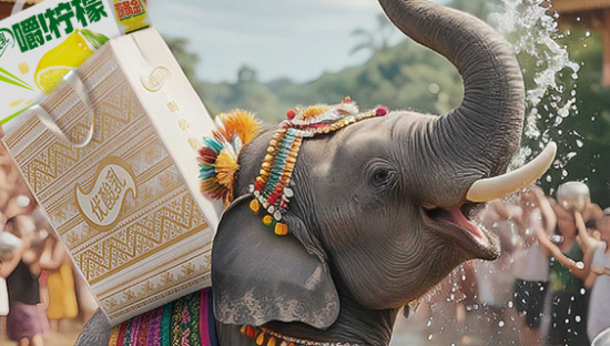 优酸乳空降西双版纳，发出「酸爽攻击」