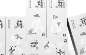 简而美的农产品包装，耐看！
