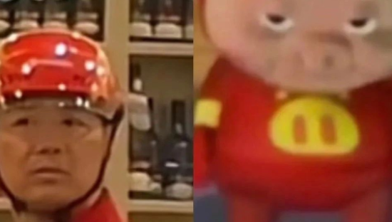 刘强东“撞脸”猪猪侠，网友整活笑拉了！