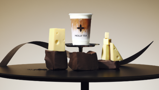 茉莉奶白首推马斯卡彭咸酪乳，烘焙奶茶进入2.0新阶段