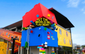 乐高世界玩乐节，建了一座2500平方的乐高大楼