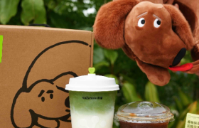 奈雪x蓝氏，一起抱抱贝狗