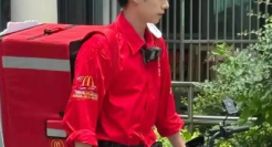 偶像剧顶流“转行”送外卖，麦当劳赢麻了！