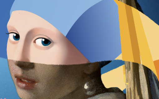 得宝 × 戴珍珠耳环的少女，将艺术藏入纸上