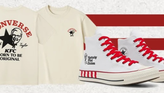 匡威遇上肯德基，天生经典对味了