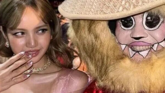 Lisa和Labubu合影被嘲，网友：太阴间了！