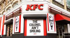 肯德基Logo爆改“缺牙上校”，比“殡葬风”还炸裂！