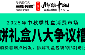 三松兄弟营销数据 | 2025中秋月饼礼盒8大争议槽点